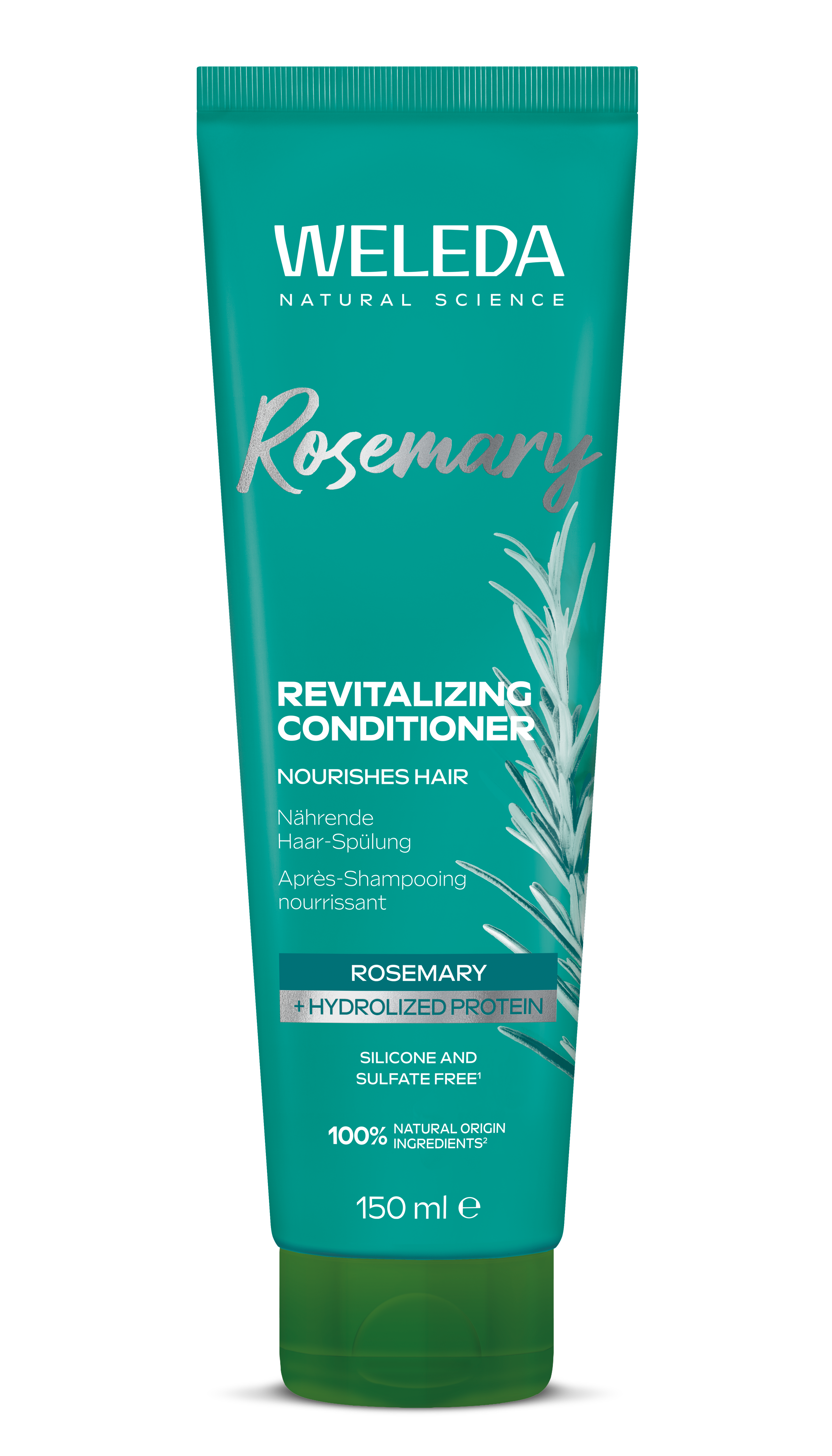Weleda Après Shampooing Revitalisant au Romarin 150ml