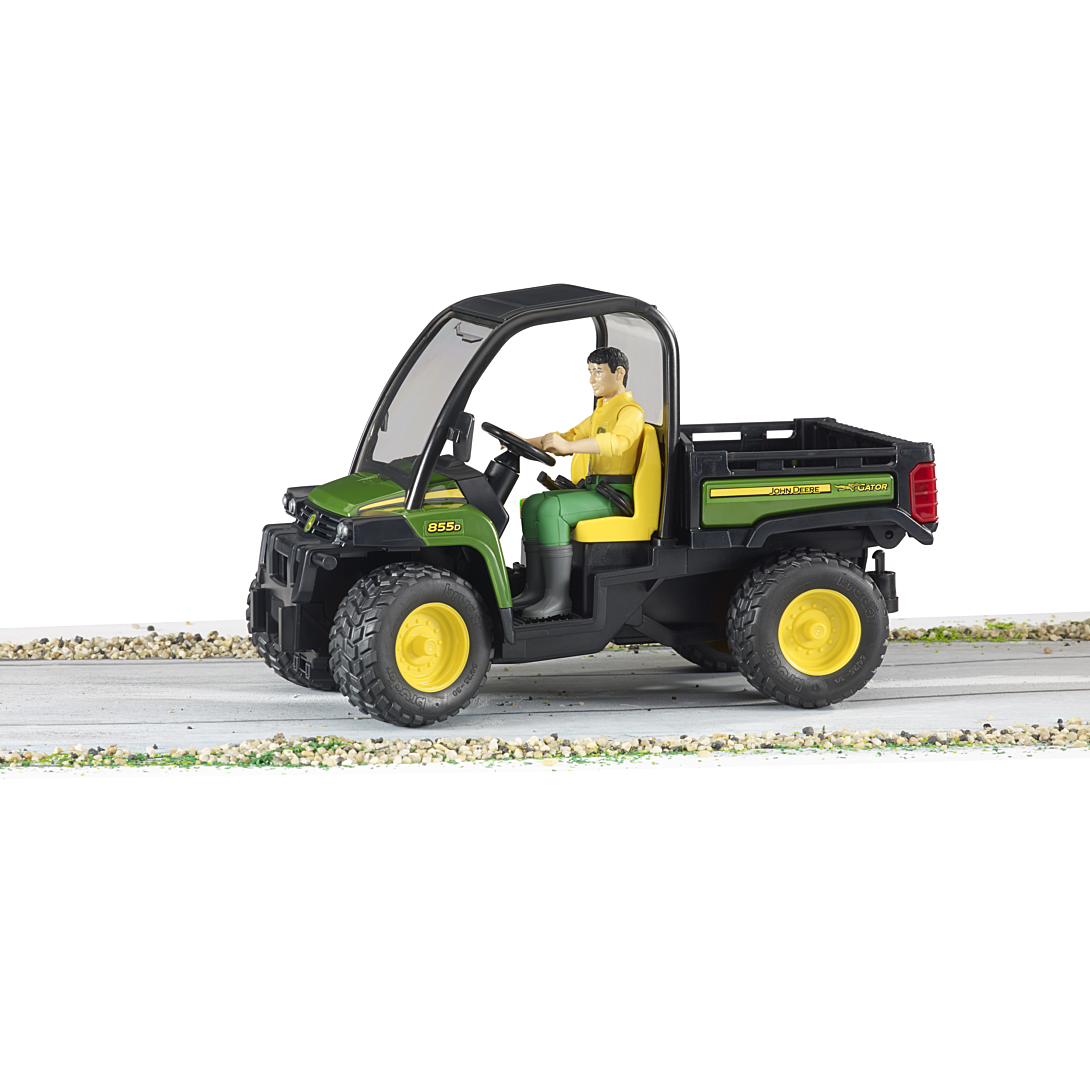 VEHICULE TOUT TERRAIN JOHN DEERE GATOR XUV AVEC FIGURINE