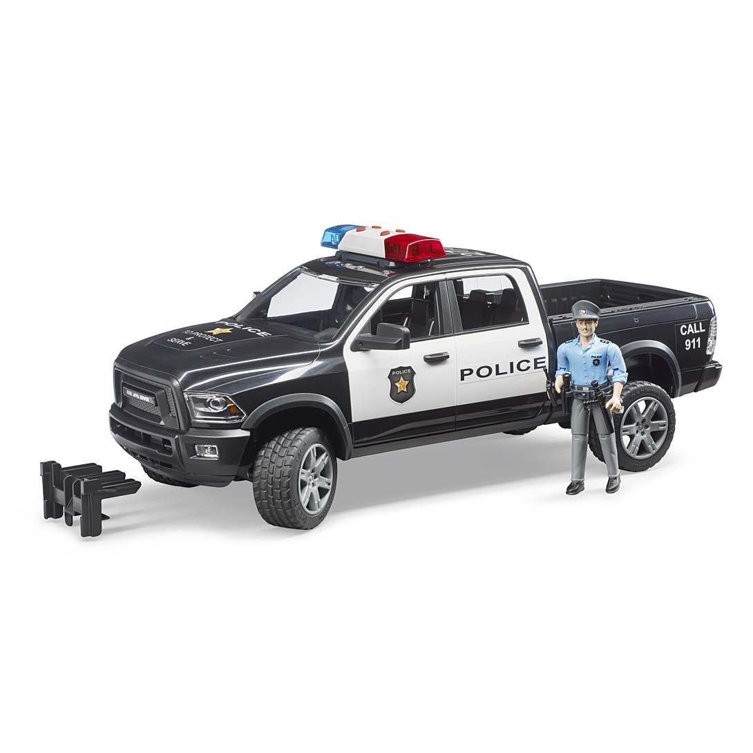 VEHICULE DE POLICE RAM 2500 AVEC POLICIER - vue 2