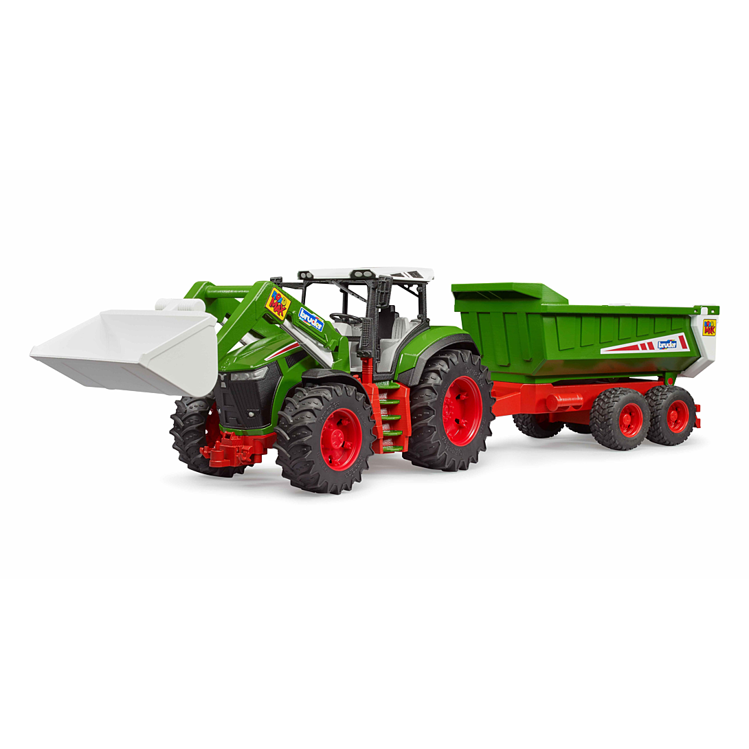 ROADMAX TRACTEUR AVEC CHARGEUR ET REMORQUE - vue 3