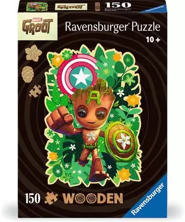 Ravensburger Puzzle en Bois Groot 150 pièces Robustes et Naturelles Dont 15 Figurines en Bois Whimsies Qualité Premium pour Enfants et Adultes à partir de 12001459 - vue 4