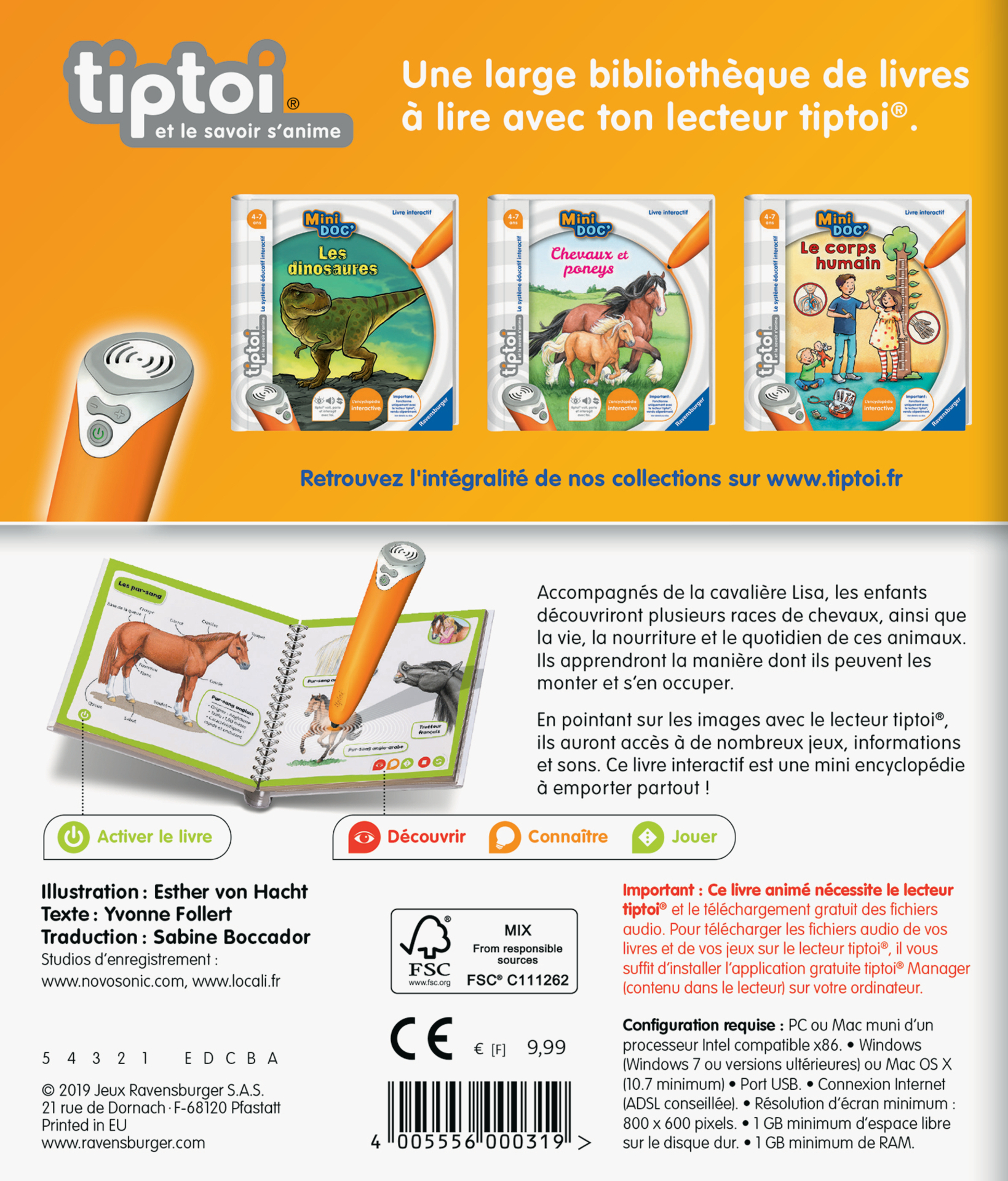 tiptoi® - Mini Doc' - Chevaux et poneys