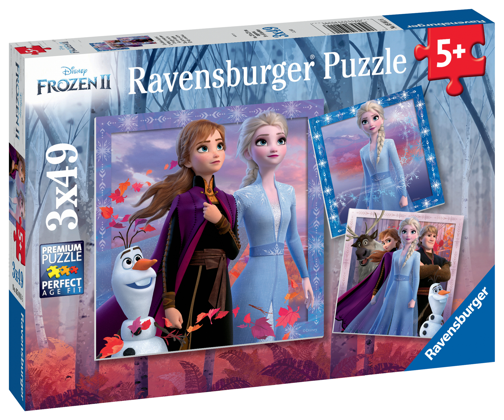 Puzzles 3x49 p - Le voyage commence / Disney La Reine des Neiges 2