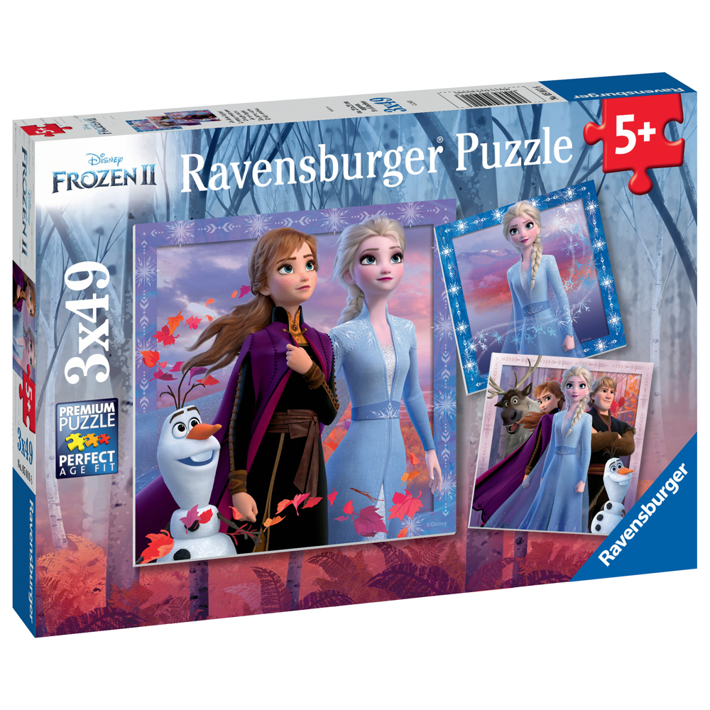 Puzzles 3x49 p - Le voyage commence / Disney La Reine des Neiges 2