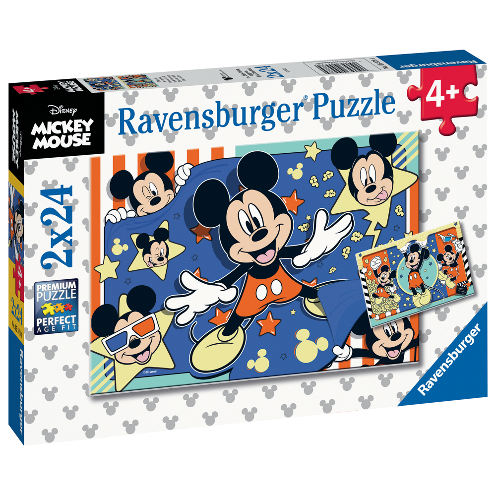 Puzzles 2x24 p - Au cinéma / Disney Mickey Mouse