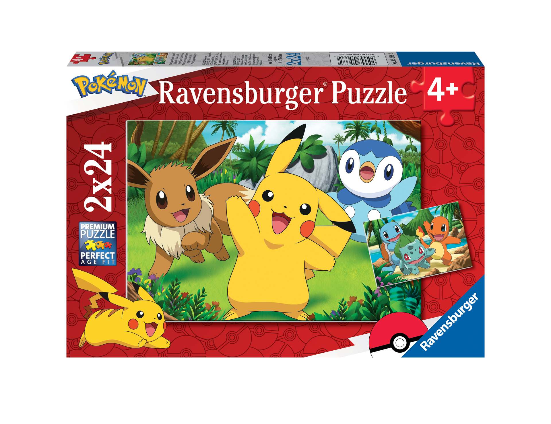 Ravensburger Puzzles 2x24 p - Pikachu et ses amis