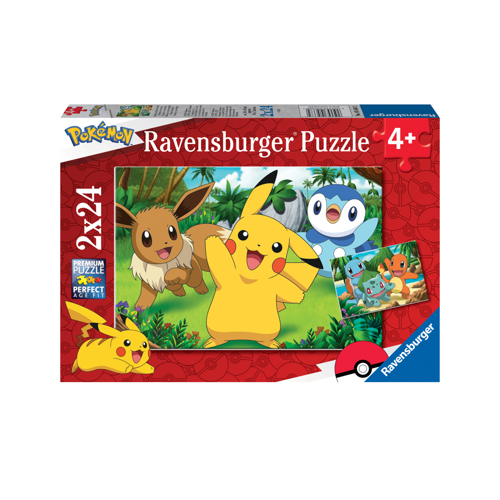 Ravensburger Puzzles 2x24 p - Pikachu et ses amis