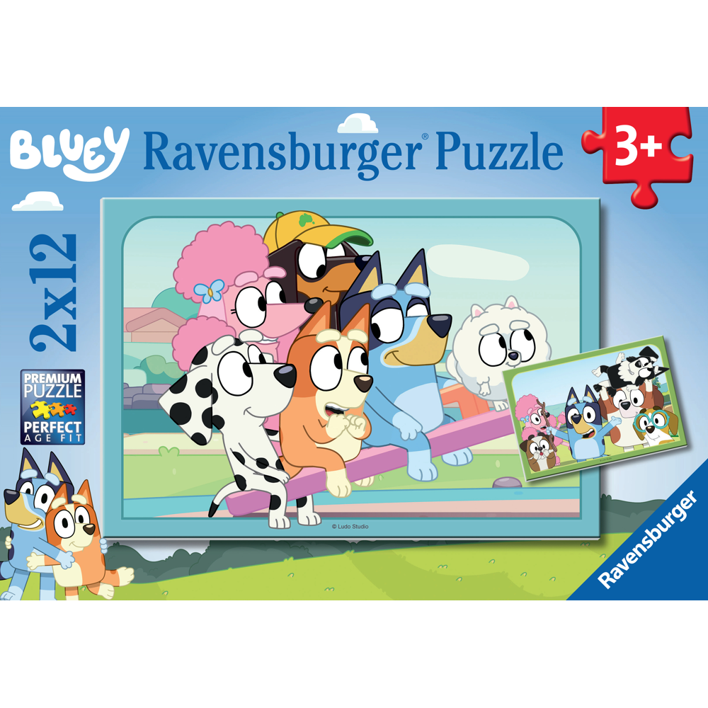 Puzzles 2x12 p - S'amuser avec Bluey