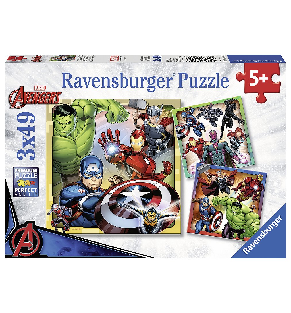 Puzzles 3x49 p - Les puissants Avengers / Marvel