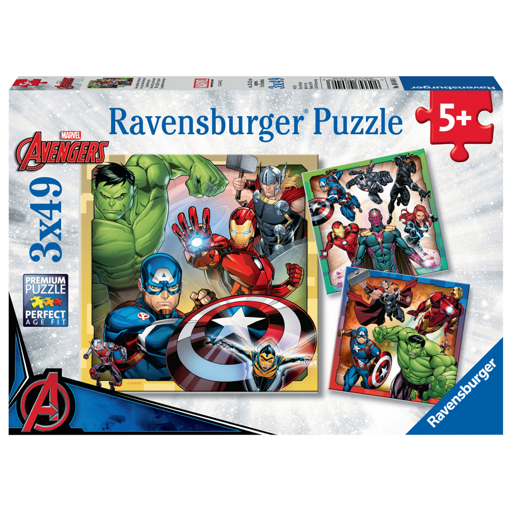 Puzzles 3x49 p - Les puissants Avengers / Marvel