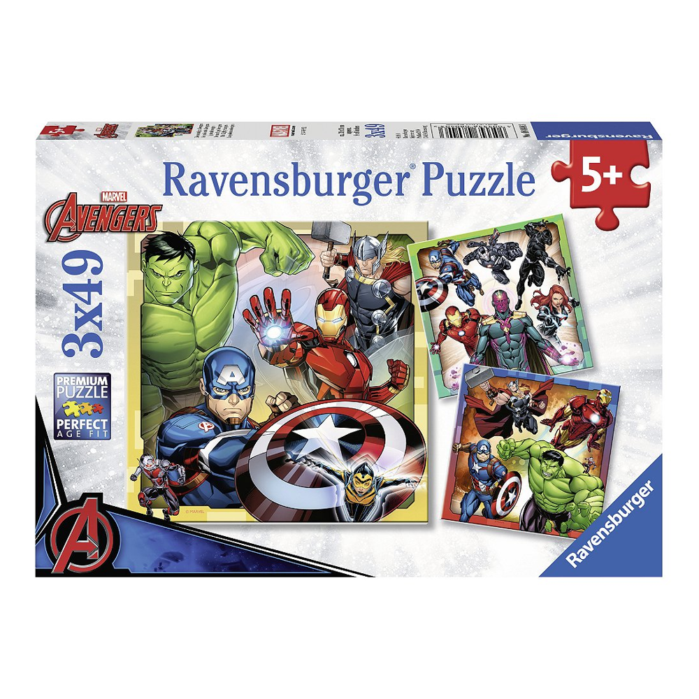 Puzzles 3x49 p - Les puissants Avengers / Marvel