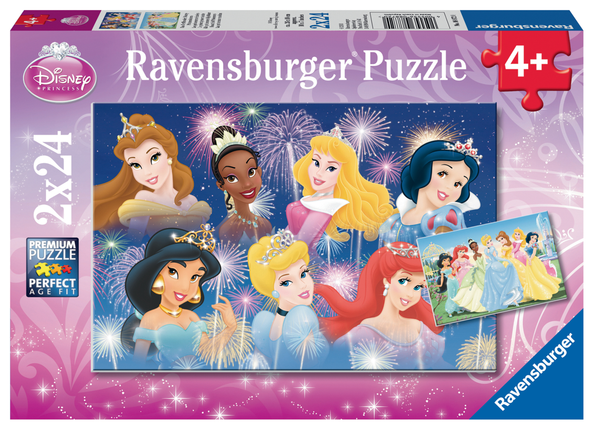 Puzzles 2X24 P - Les Princesses Réunies / Disney Princesses - Princess