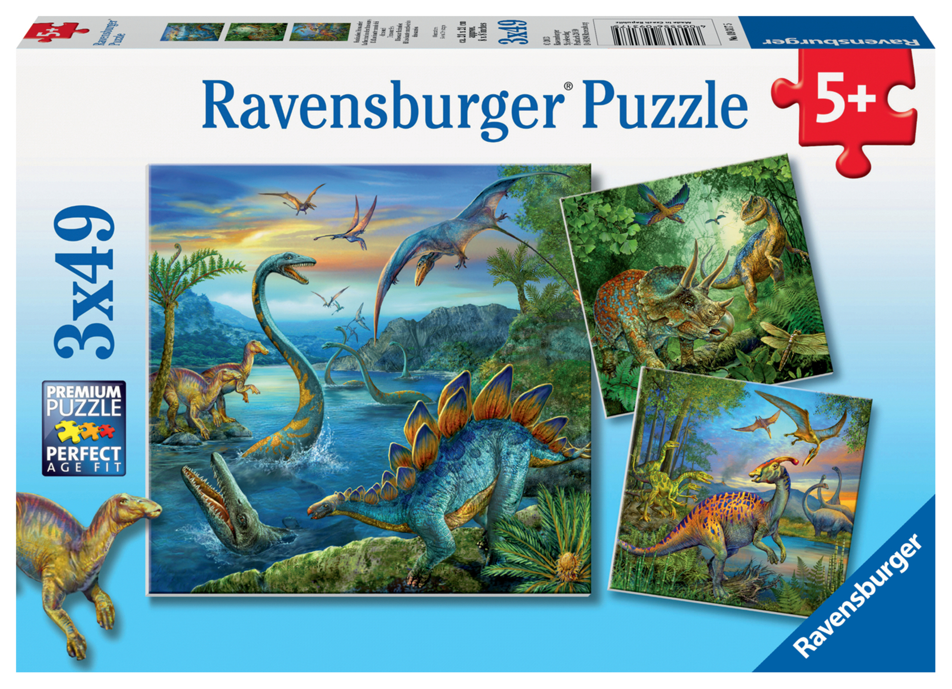 Puzzles 3x49 p - La fascination des dinosaures