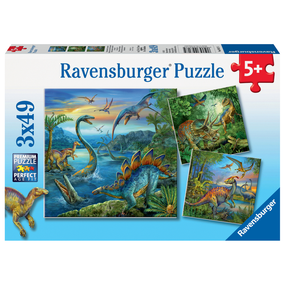 Puzzles 3x49 p - La fascination des dinosaures