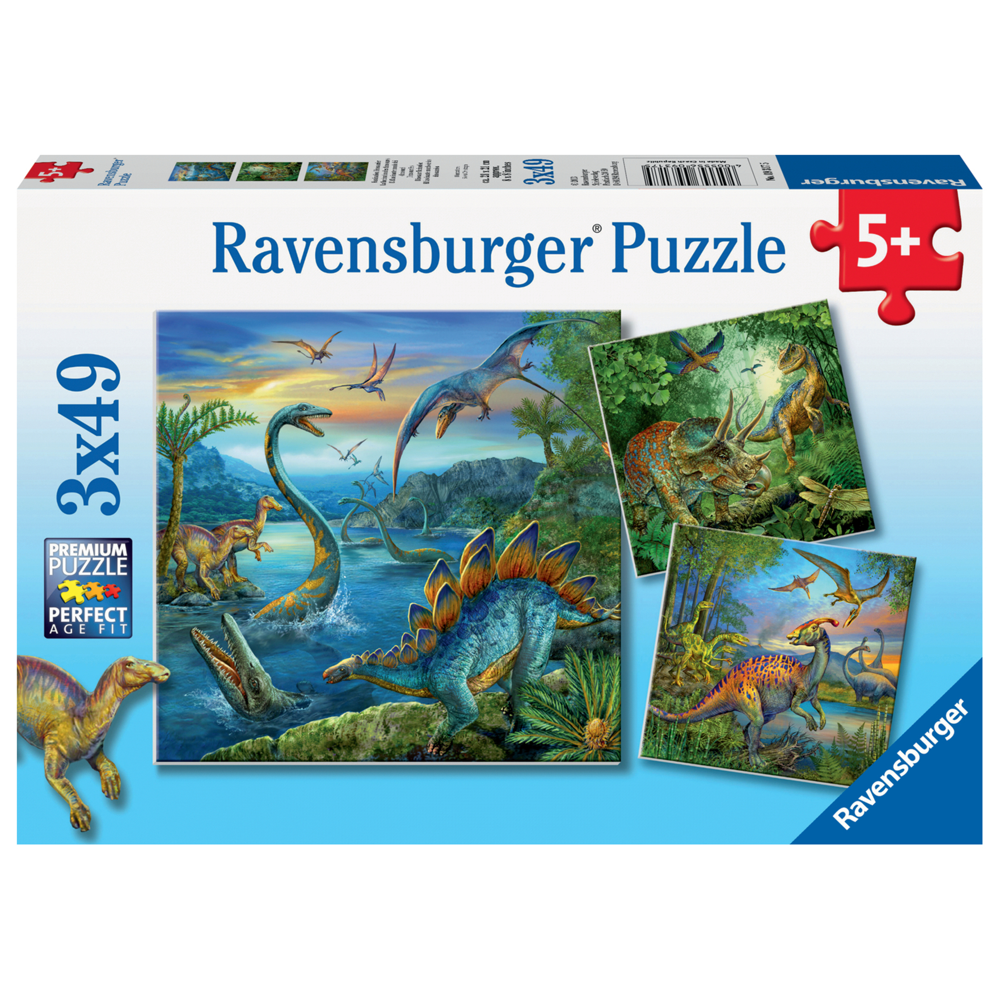 Puzzles 3x49 p - La fascination des dinosaures