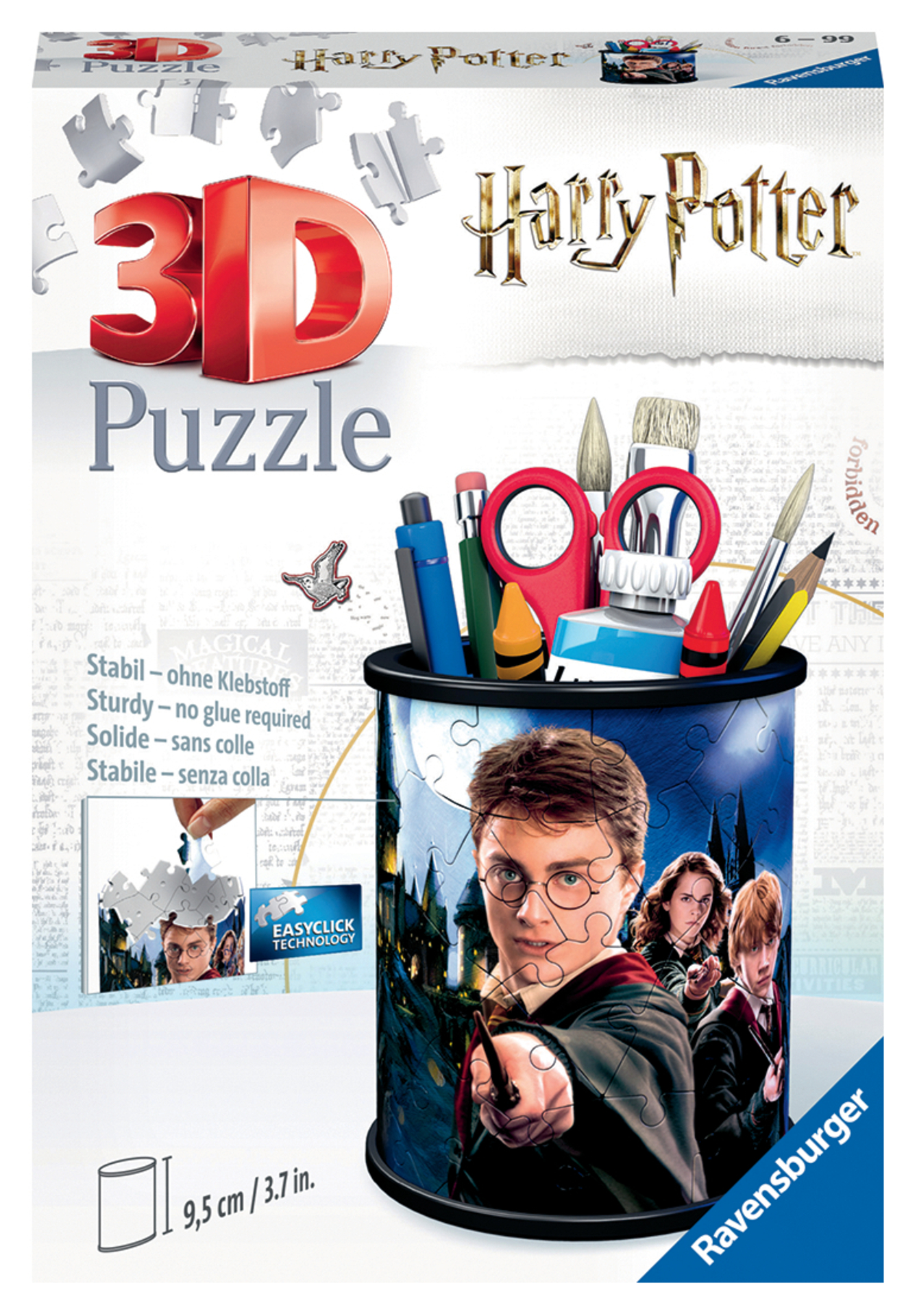 Puzzle 3D 54 pièces : Pot à crayons Harry Potter Ravensburger France