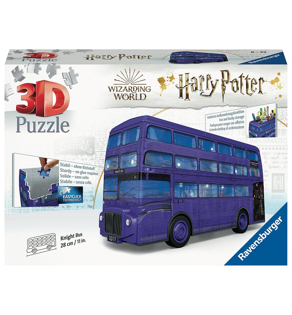 Puzzle 3D Magicobus / Harry Potter - Wb: Harry Potter