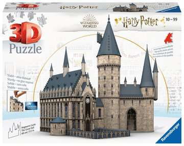 Puzzle 3D Château De Poudlard - La Grande Salle / Harry Potter - Wb: Harry Potter