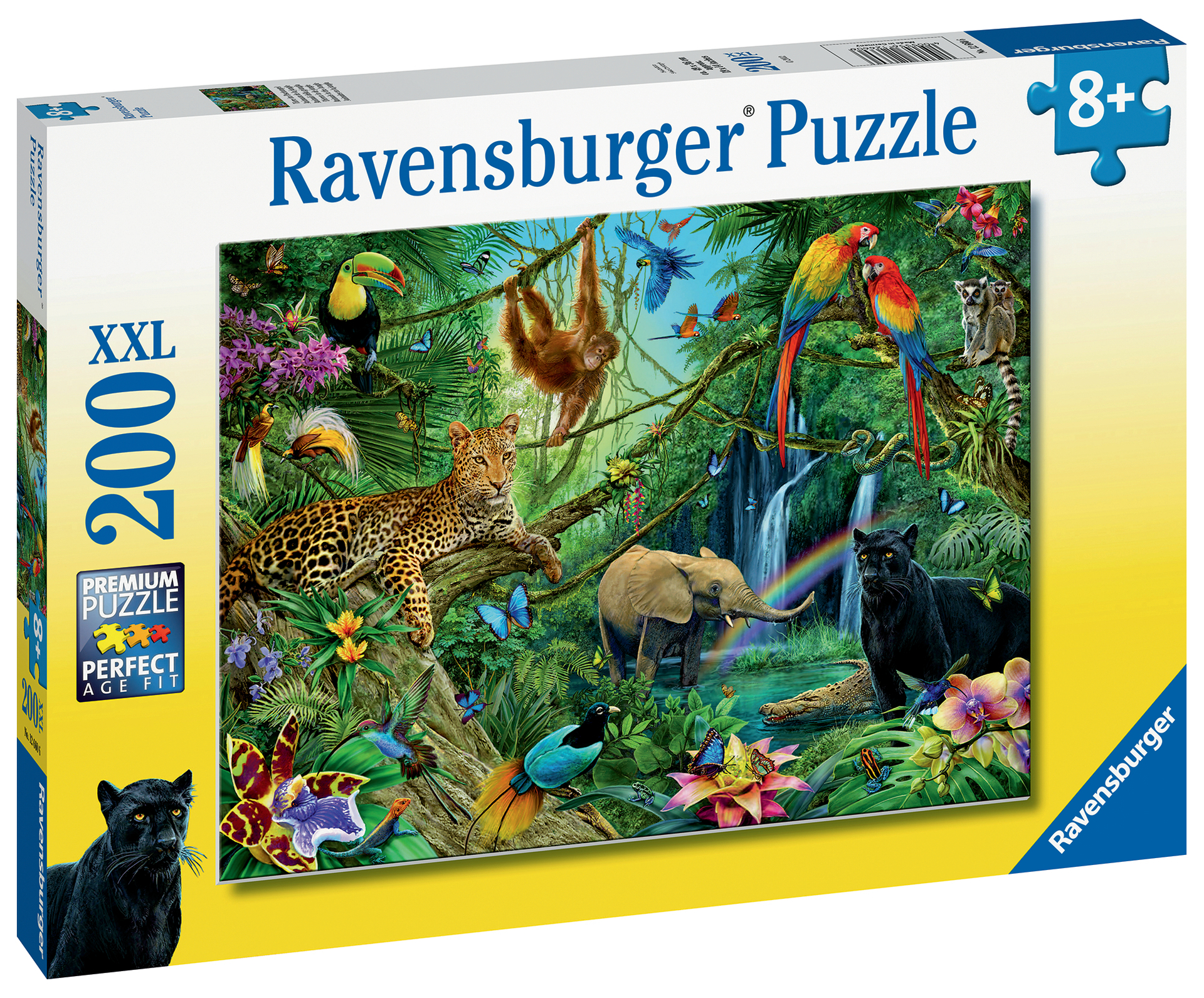 Puzzle 200 P Xxl - Animaux De La Jungle