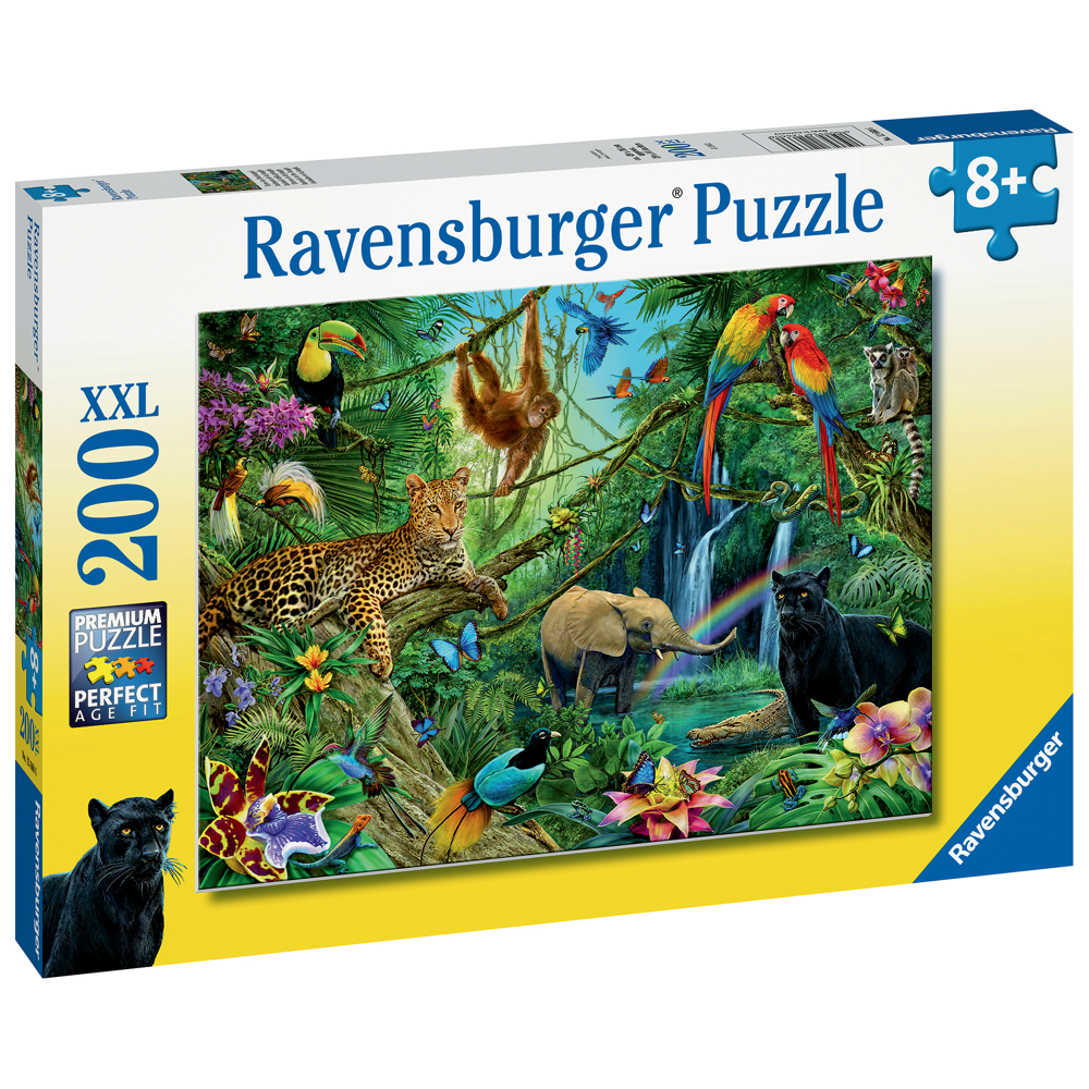 Puzzle 200 P Xxl - Animaux De La Jungle