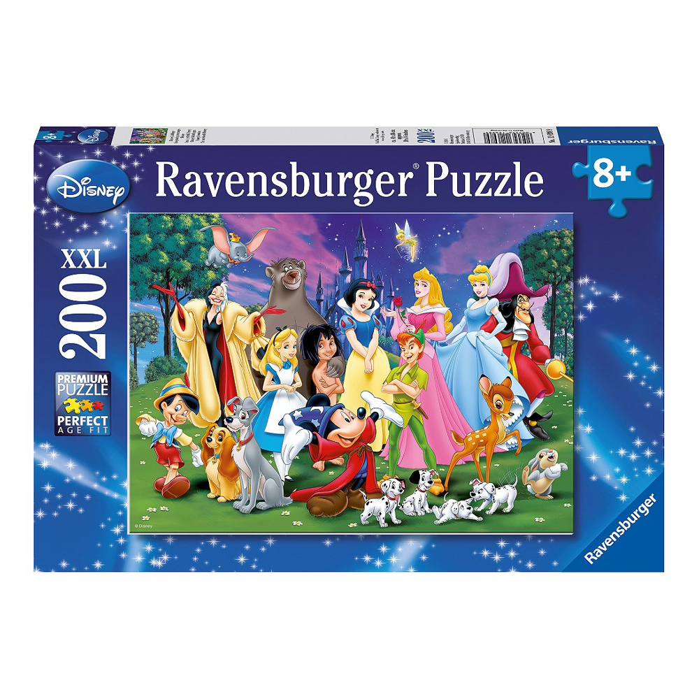 Puzzle 200 P Xxl - Les Grands Personnages Disney - Disney Classics
