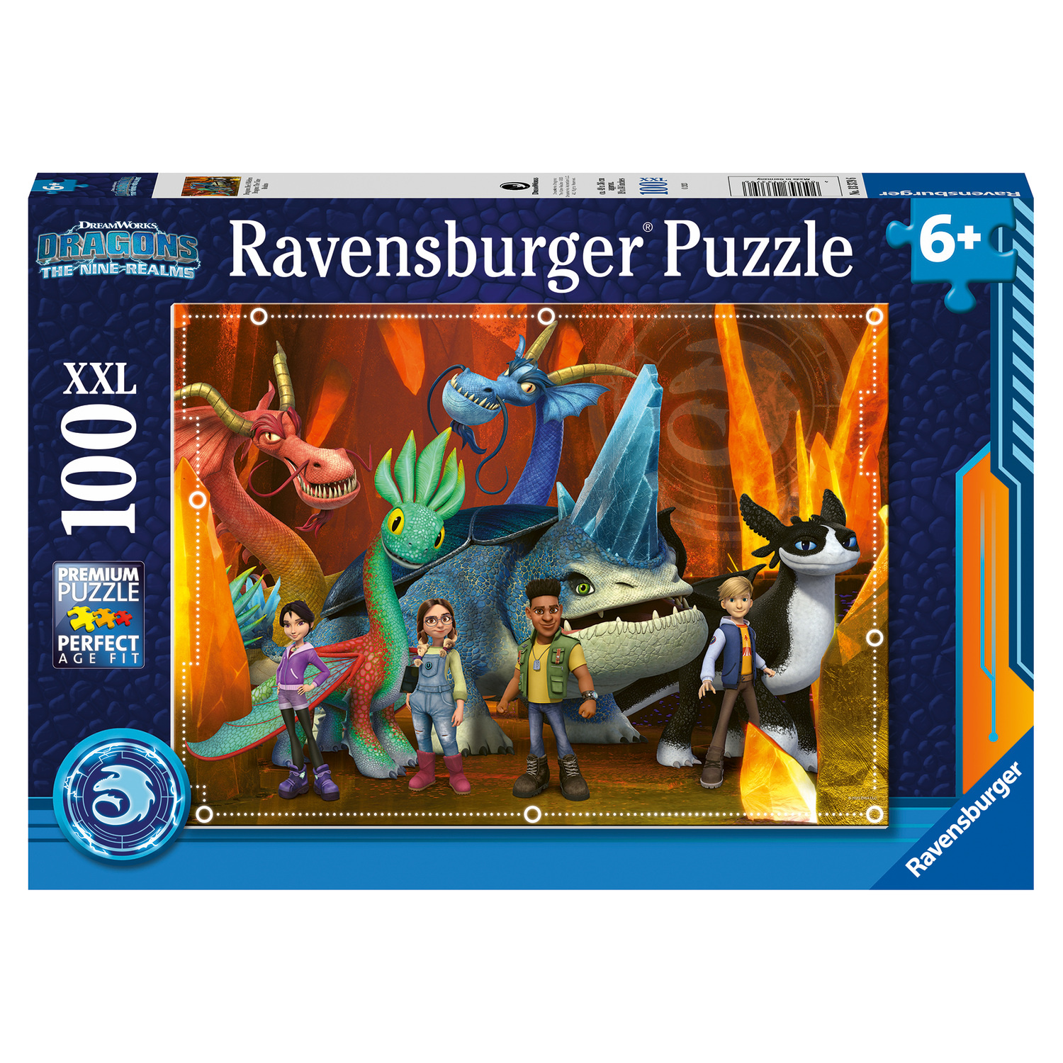 PUZZLE 100P XXL DRESSEURS DE DRAGON
