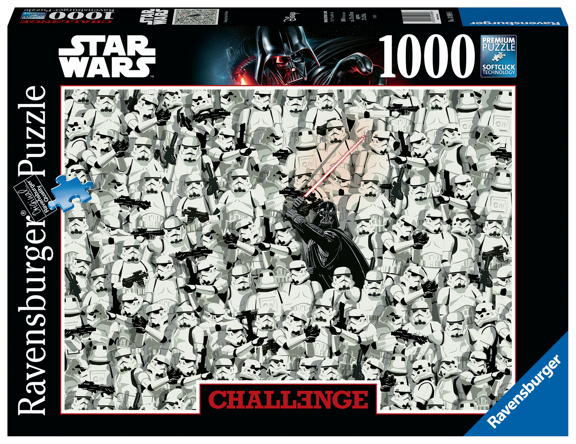 Puzzle 1000 P - Star Wars (Challenge Puzzle) - Sw: Classic