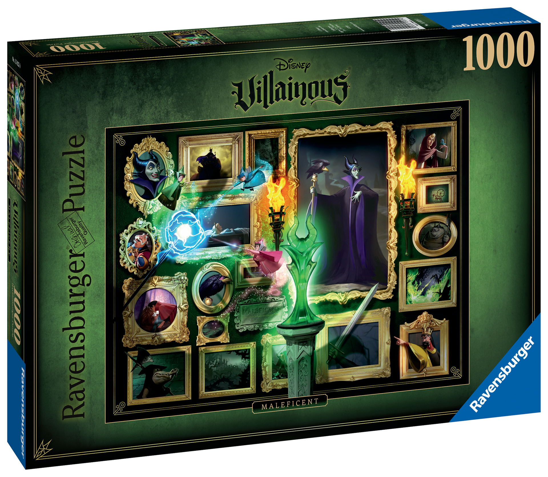 Puzzle 1000 p - Maléfique (Collection Disney Villainous)