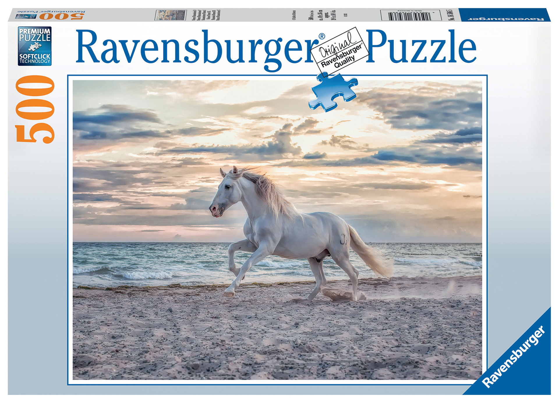 Puzzle 500 P - Cheval Sur La Plage
