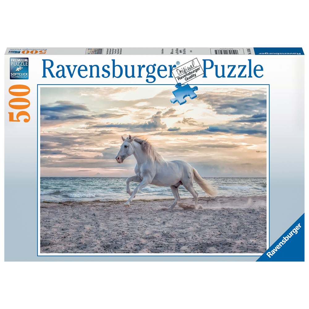 Puzzle 500 P - Cheval Sur La Plage