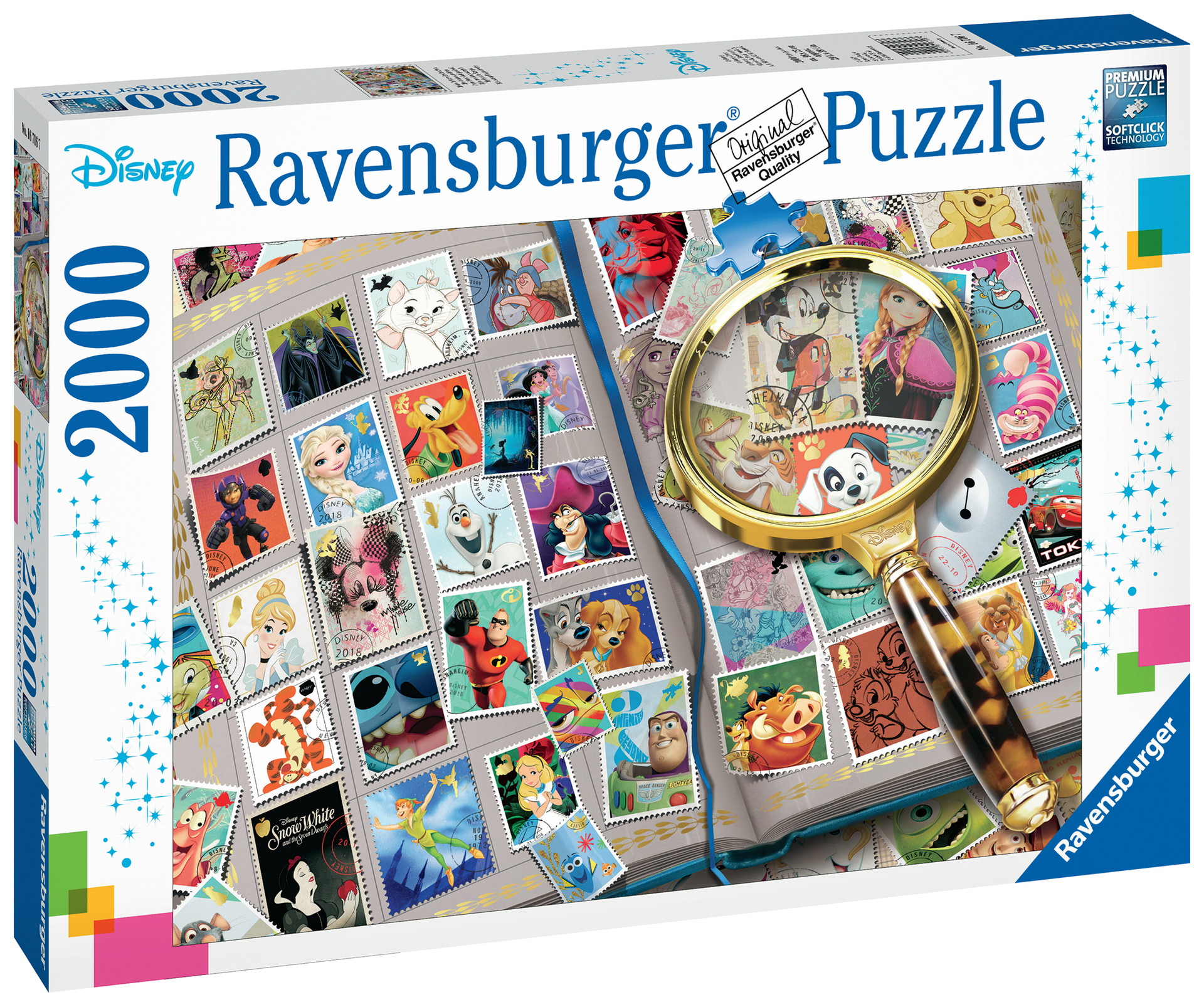 Puzzle 2000 P - Mes Timbres Préférés / Disney - Disney Classics
