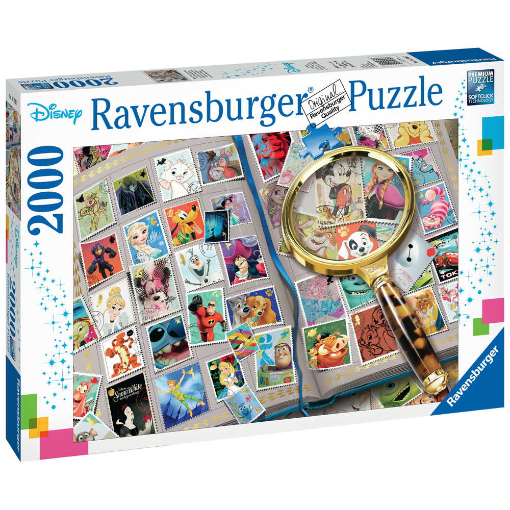 Puzzle 2000 P - Mes Timbres Préférés / Disney - Disney Classics