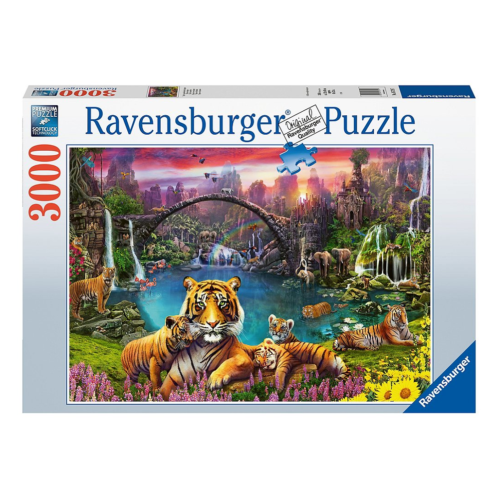 Puzzle 3000 P - Tigres Au Lagon