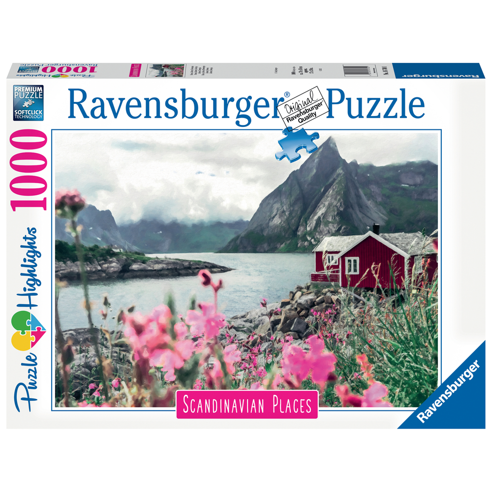 Puzzle 1000 P - Reine, Lofoten, Norvège (Puzzle Highlights)