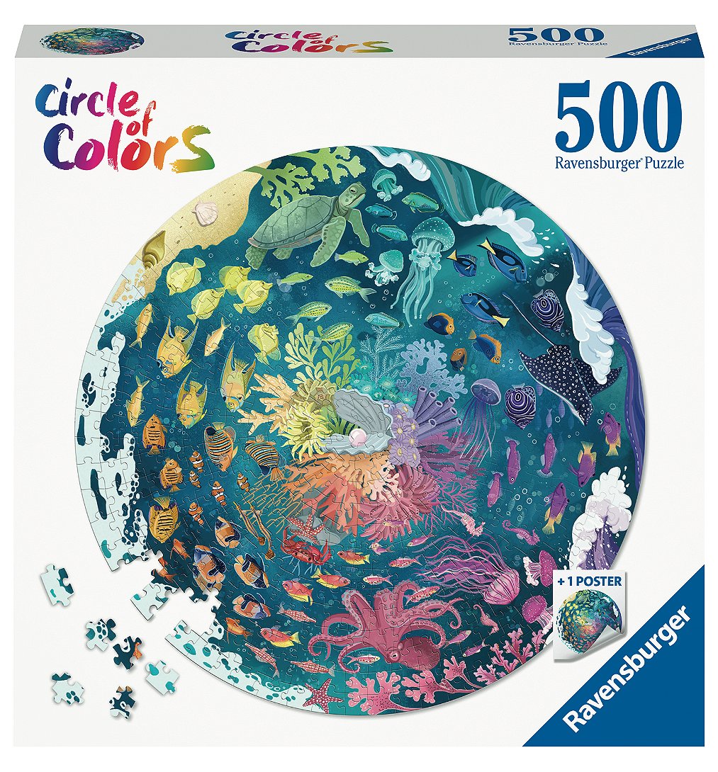 Ravensburger Ocean Contour pour puzzle 500 pièce(s)