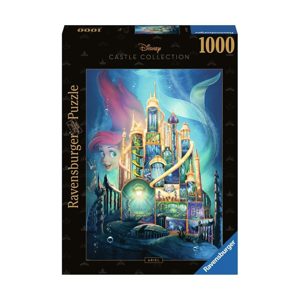 Puzzle 1000 p - Ariel ( Collection Château Disney Princ.)