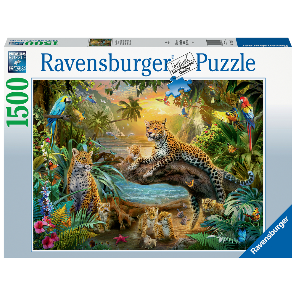 Puzzle 1500 P - Léopards Dans La Jungle