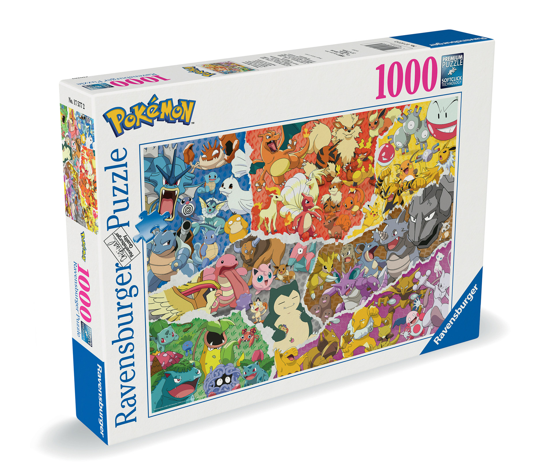 Puzzle 1000 p - L'aventure Pokémon