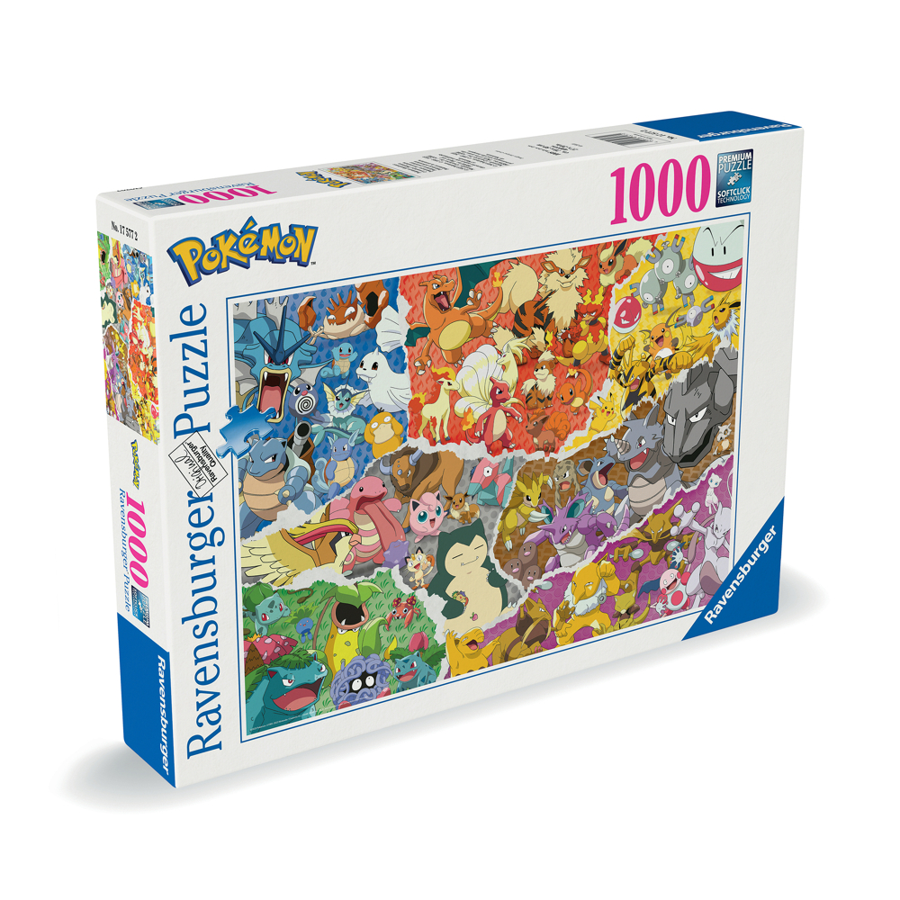 Puzzle 1000 p - L'aventure Pokémon