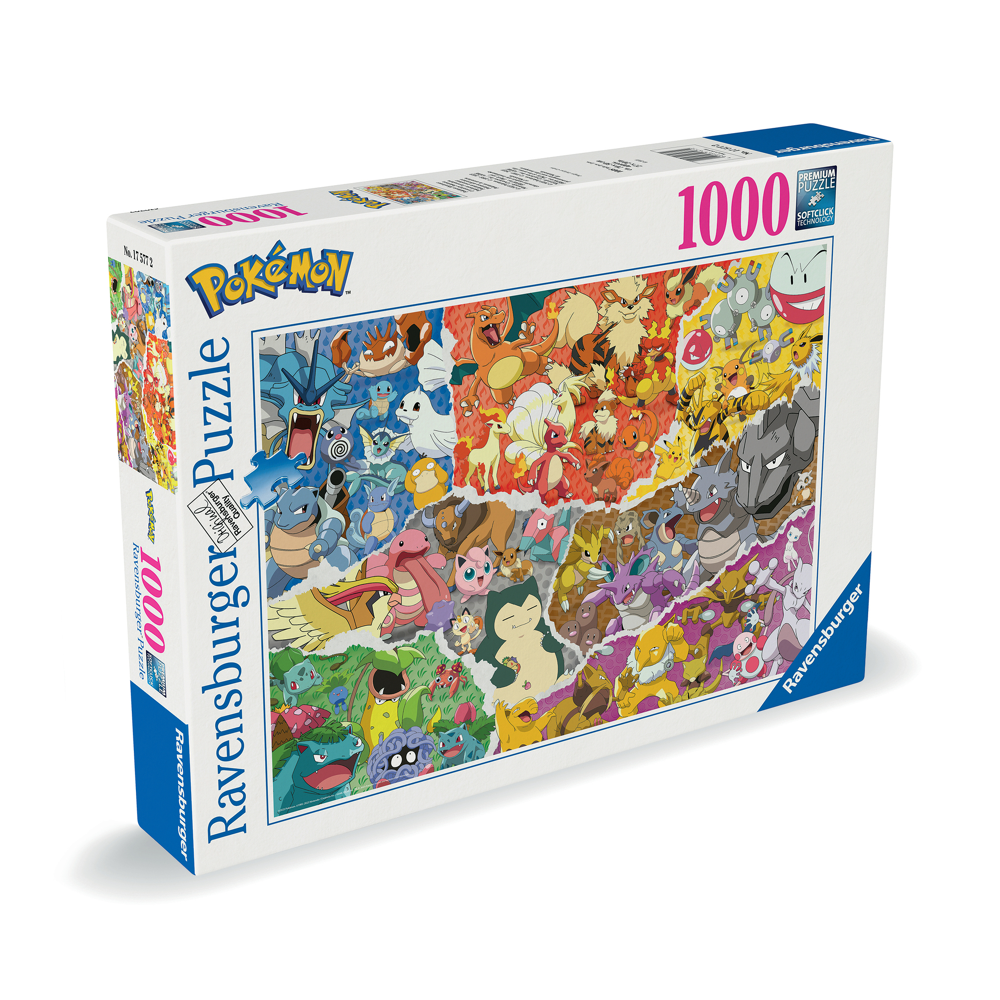 Puzzle 1000 p - L'aventure Pokémon