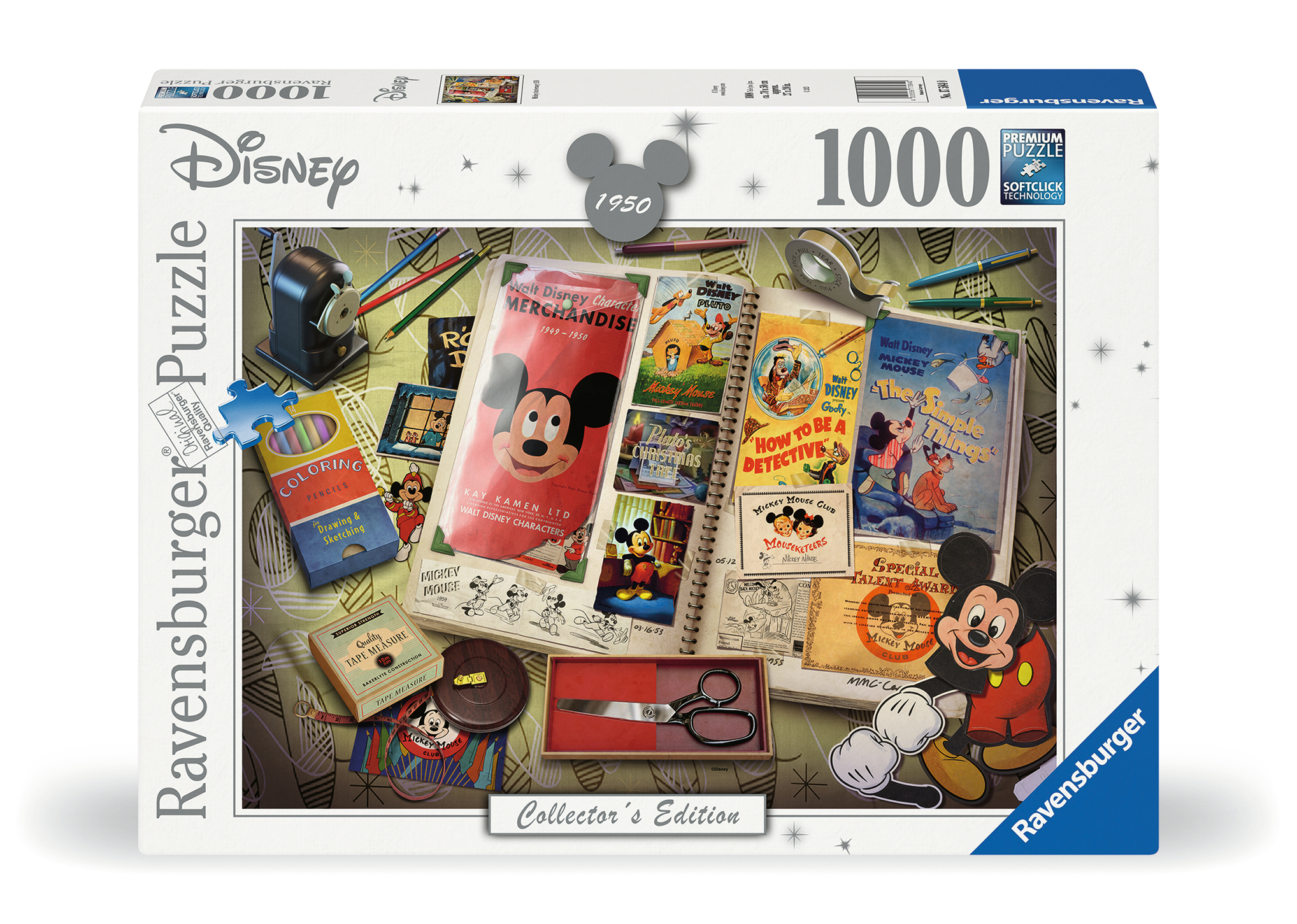 Puzzle 300 pièces XXL Ravensburger Carte des monuments du monde pas cher