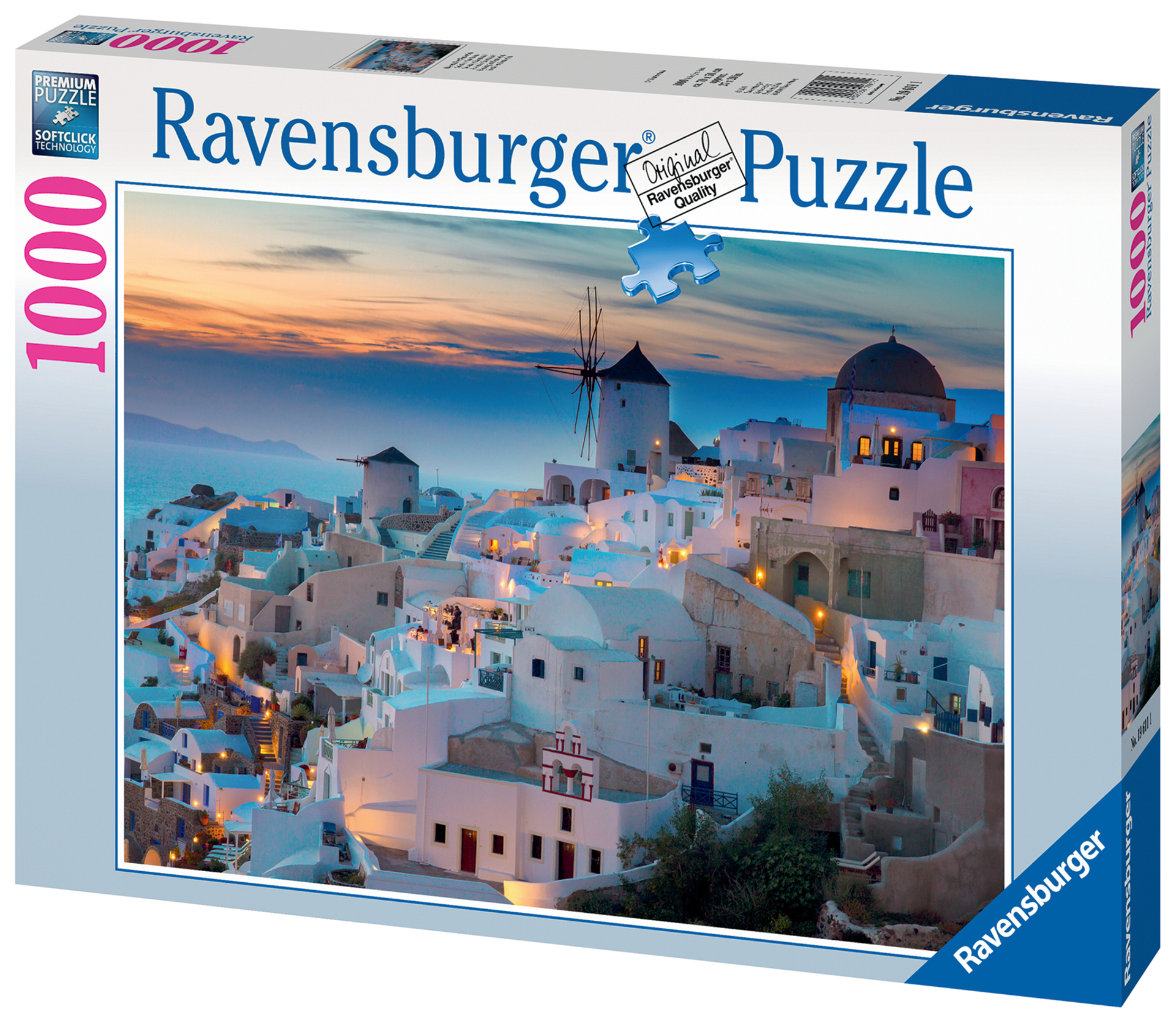 Puzzle 1000 p - Santorin