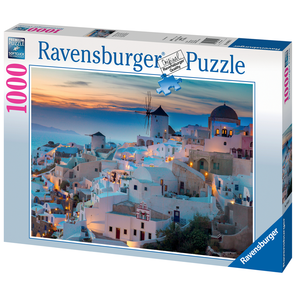 Puzzle 1000 p - Santorin