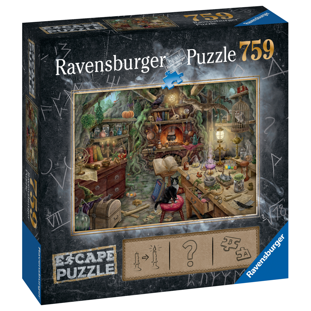 Escape puzzle - Cuisine de sorcière