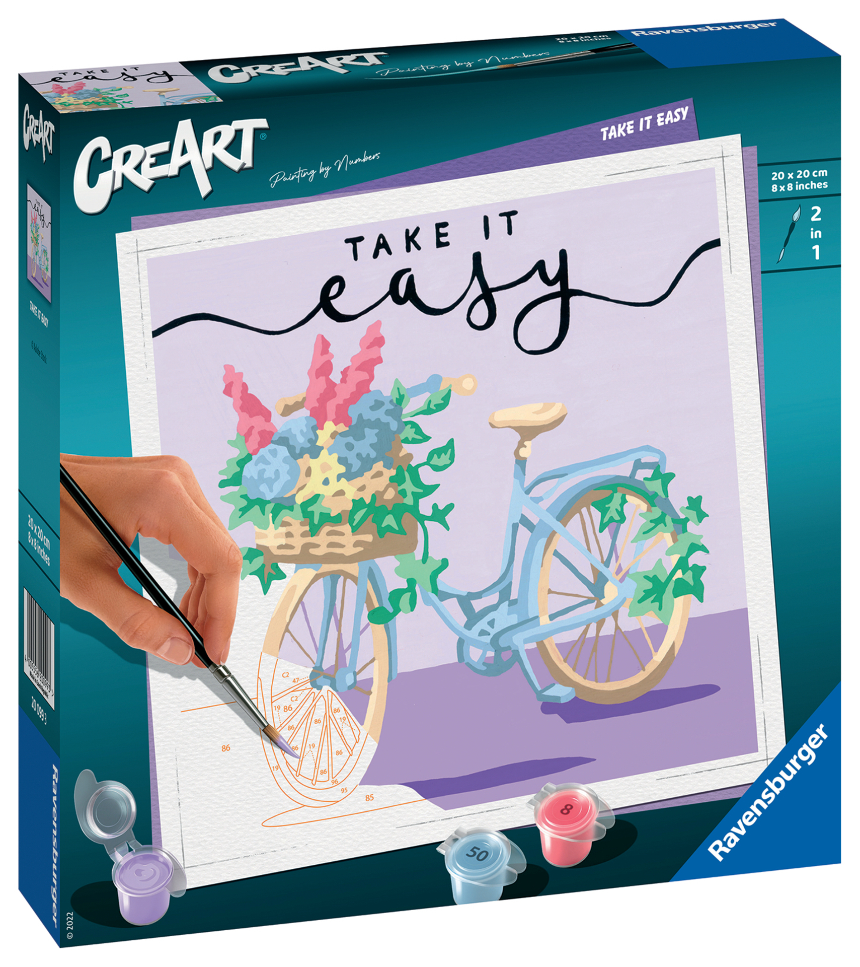 Ravensburger Take it easy Couleur par kit de peinture par numéros