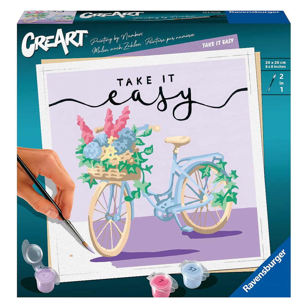 Ravensburger Take it easy Couleur par kit de peinture par numéros