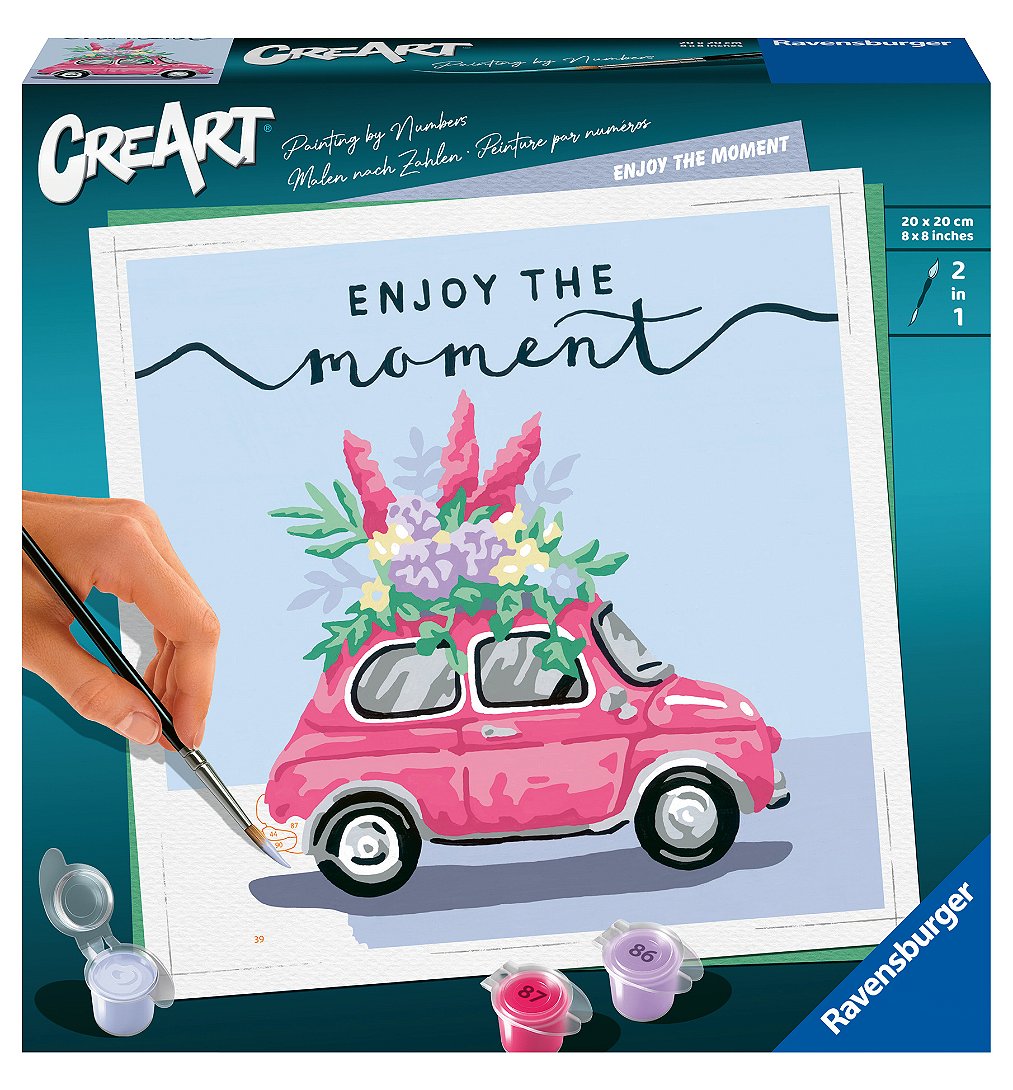 Ravensburger MnZ Enjoy the moment Couleur par kit de peinture par numéros