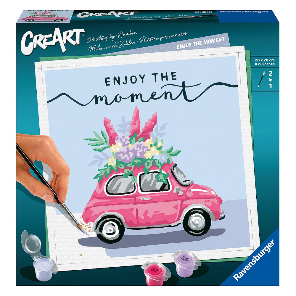Ravensburger MnZ Enjoy the moment Couleur par kit de peinture par numéros