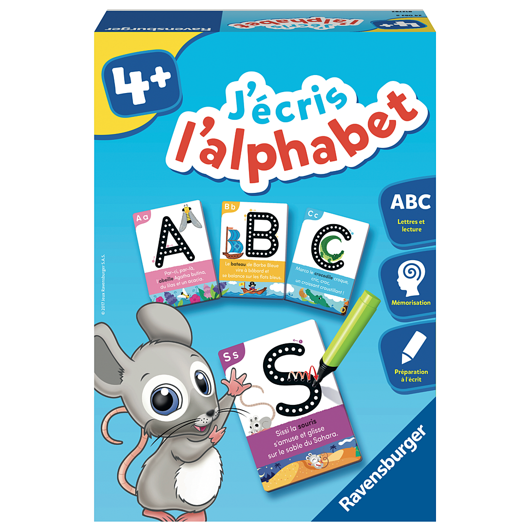 J'écris l'alphabet