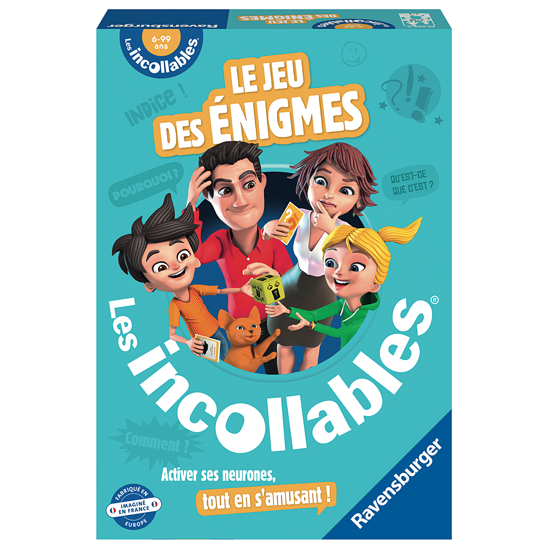 Le jeu des énigmes des Incollables Ravensburger Jeux France - vue 7